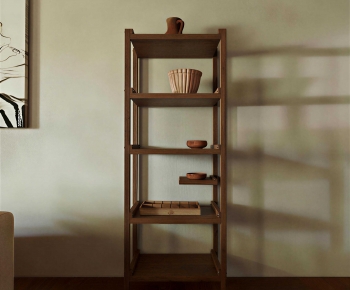 Wabi-sabi Style Shelving-ID:487329012