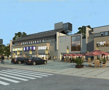 New Chinese Style Commercial Street-ID:850852017