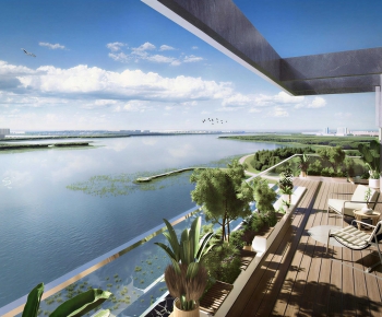 Modern Terrace-ID:733530582