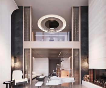 Modern A Living Room-ID:113507996