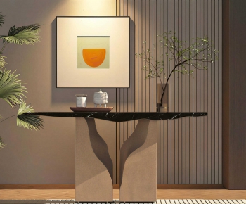 Wabi-sabi Style Console-ID:584719905