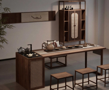 New Chinese Style Tea Tables And Chairs-ID:996560108