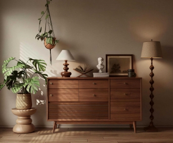 French Style Side Cabinet-ID:397876025