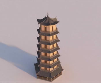 Chinese Style Tower-ID:626456027