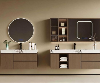 Modern Bathroom Cabinet-ID:496011028