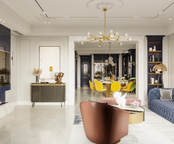 American Style A Living Room-ID:328804025