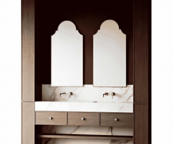 Modern Bathroom Cabinet-ID:607260949