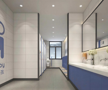Modern Children's Restroom-ID:588260894