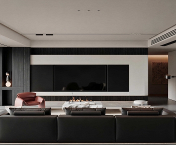 Modern A Living Room-ID:939075956