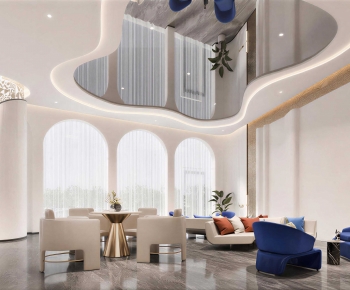 Modern Office Reception Desk-ID:175175913