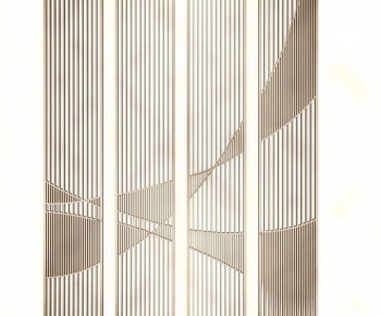 Modern Metal Screen Partition-ID:250493057