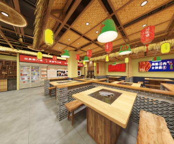 New Chinese Style Hot Pot Restaurant-ID:781892061