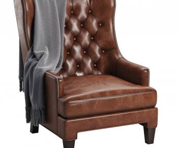 American Style Single Sofa-ID:417752031