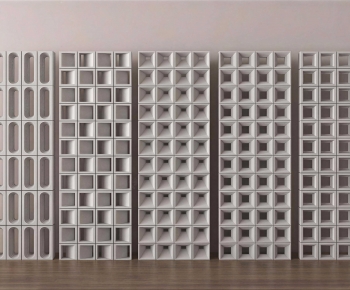 Modern Cement Brick Screen Partition-ID:920114993