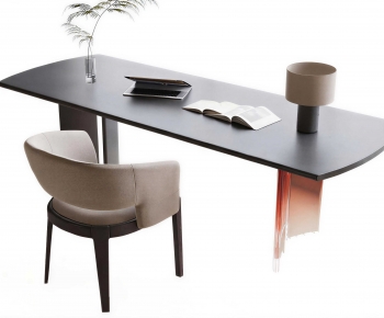 Modern Computer Desk And Chair-ID:578099013