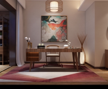 Japanese Style Study Space-ID:551881077