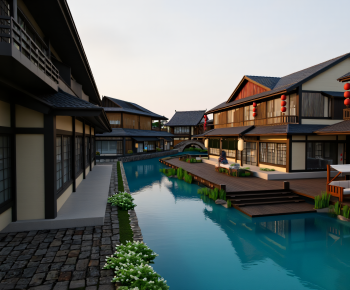 New Chinese Style Commercial Street-ID:709713948