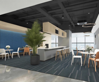 Modern Office Tea Room-ID:527285102