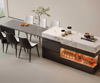 Modern Dining Table And Chairs-ID:397026069