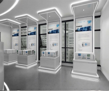 Modern Exhibition Hall-ID:840183027