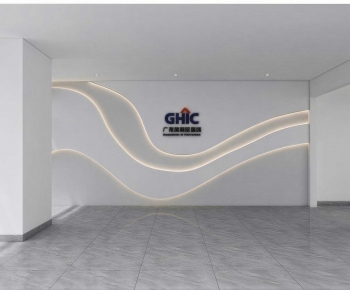 Modern Office Reception Desk-ID:572778945