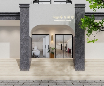 Modern Facade Element-ID:797841075