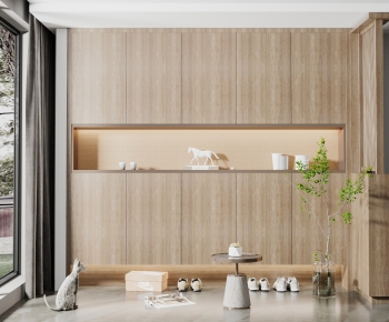 Modern Shoe Cabinet-ID:669420967