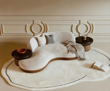 Modern Curved Sofa-ID:598304037