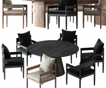 Modern Dining Table And Chairs-ID:487600094