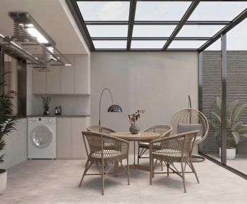 Modern Glass Sun Room-ID:762319623