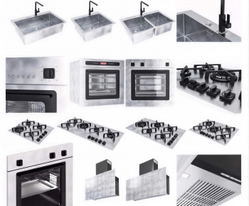 Modern Kitchen Electric Gas Range-ID:226530089