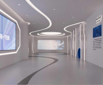 Modern Exhibition Hall-ID:882930046