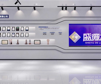 Modern Office Exhibition Hall-ID:697429902