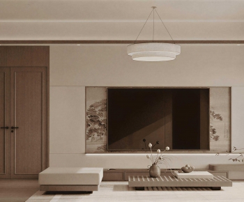 New Chinese Style A Living Room-ID:354232077