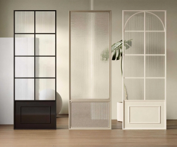 Modern Glass Screen Partition-ID:982319128