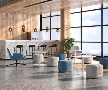 Modern Office Tea Room-ID:896260754