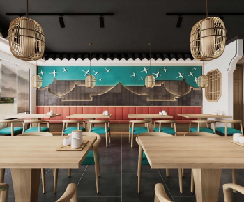 New Chinese Style Dining Room-ID:580454115