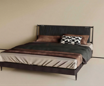 Modern Double Bed-ID:275007961