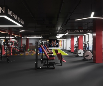 Industrial Style Gym-ID:532691963