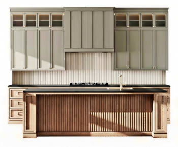 European Style Kitchen Cabinet-ID:328372963