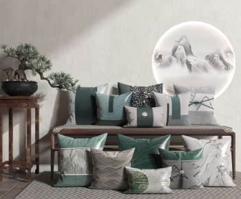 New Chinese Style Pillow-ID:135260113