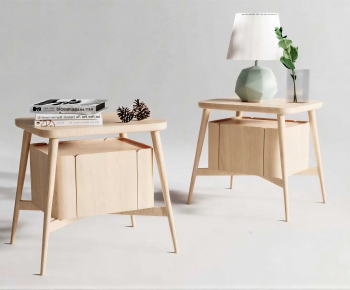 Nordic Style Bedside Cupboard-ID:505030229