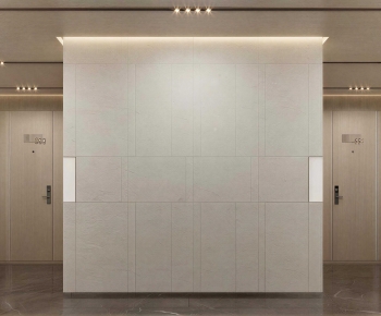Modern Office Elevator Hall-ID:415846111
