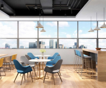 Modern Office Tea Room-ID:807097914