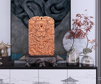 New Chinese Style Sculpture-ID:674364097