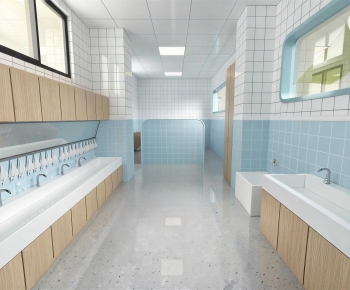 Modern Children's Restroom-ID:472563037