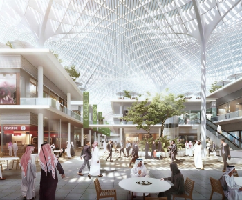Modern Shopping Mall-ID:137465956