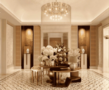 New Classical Style Lobby Hall-ID:121021998
