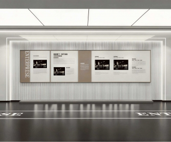 Modern Office Exhibition Hall-ID:345957993