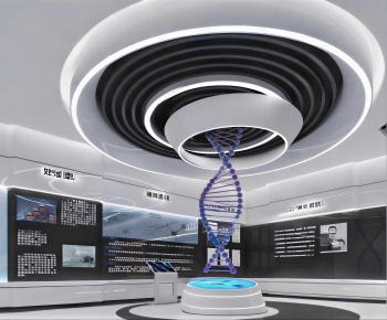 Modern Exhibition Hall-ID:831818103
